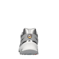 Sneakers  in ecopelle e tessuto 