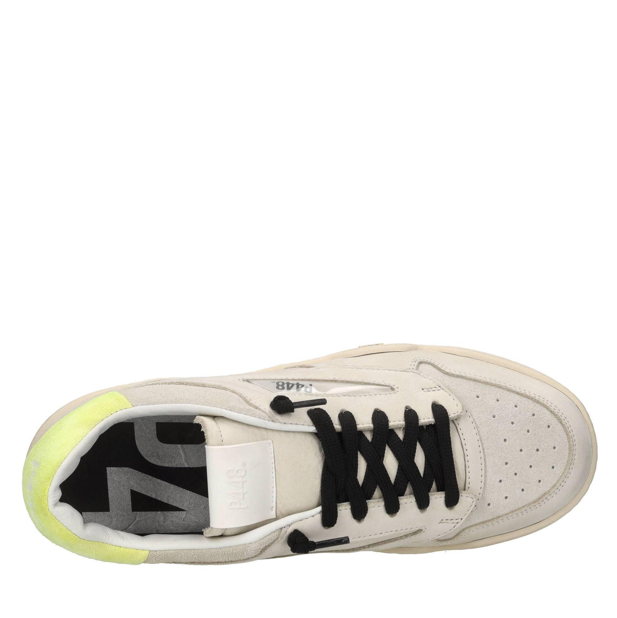 Sneakers in pelle e camoscio 