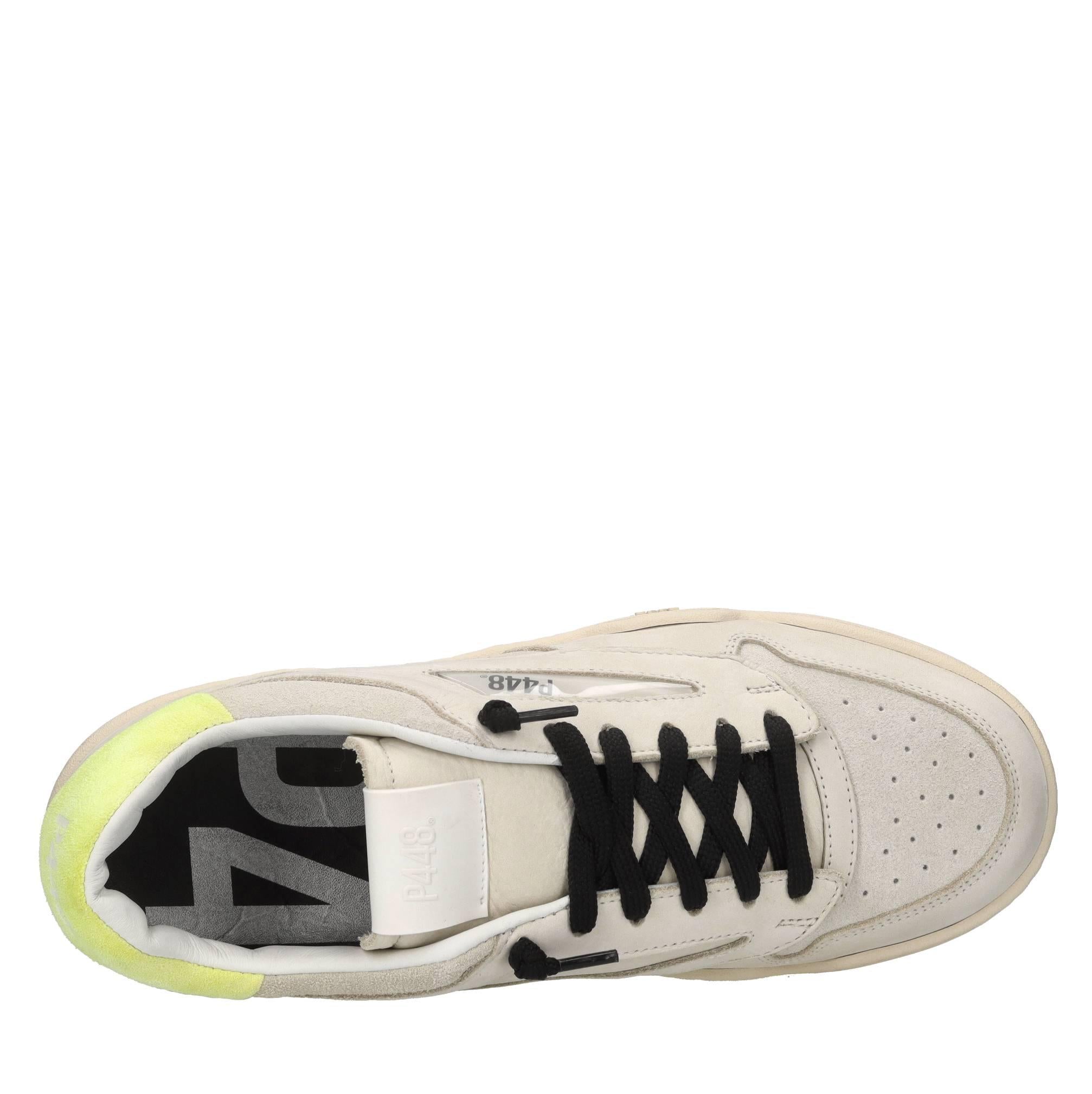 Sneakers in pelle e camoscio 