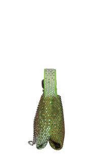 Borsa Jessye in raso e strass 