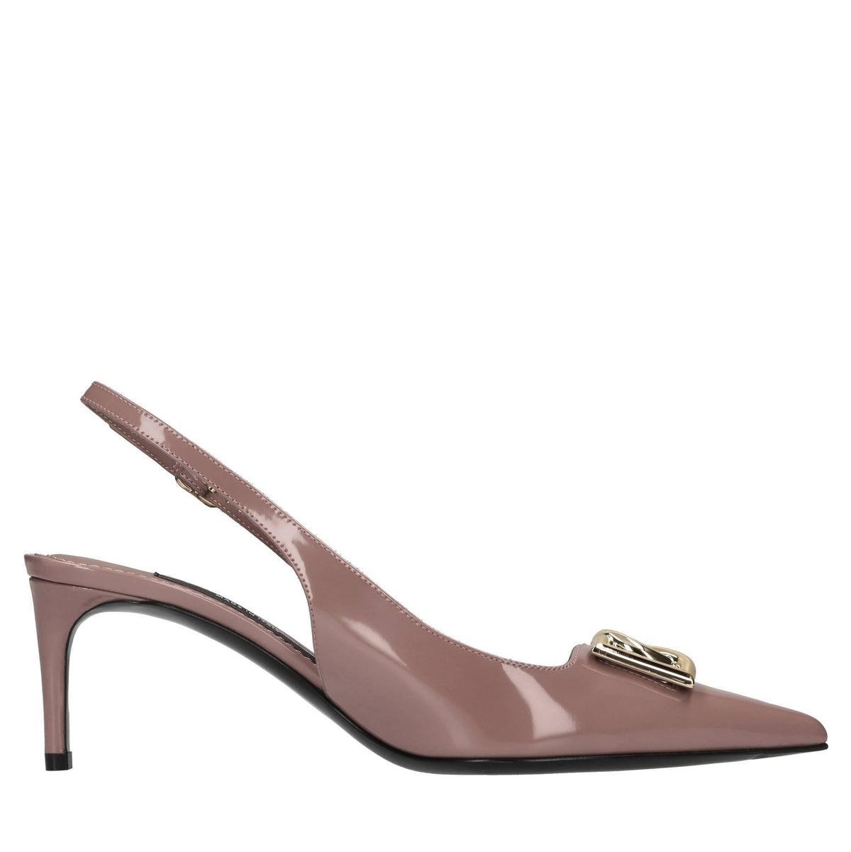 Décolleté slingback Lollo in vernice 