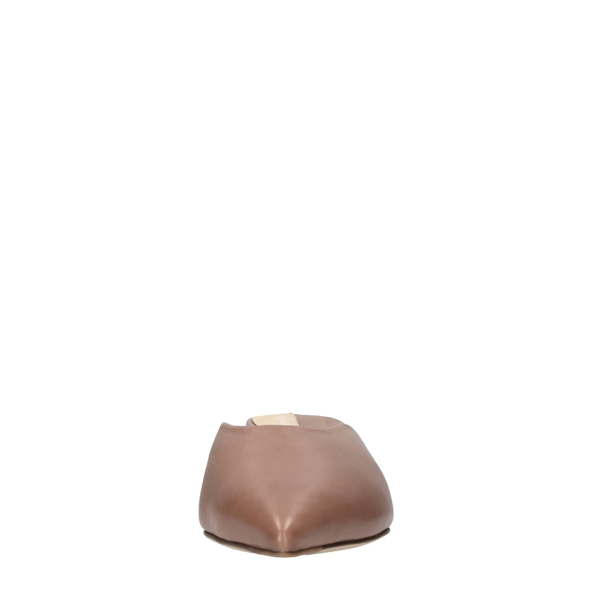 Mules in pelle 