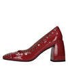 BIBI LOU Patent Leather and Studded Pumps