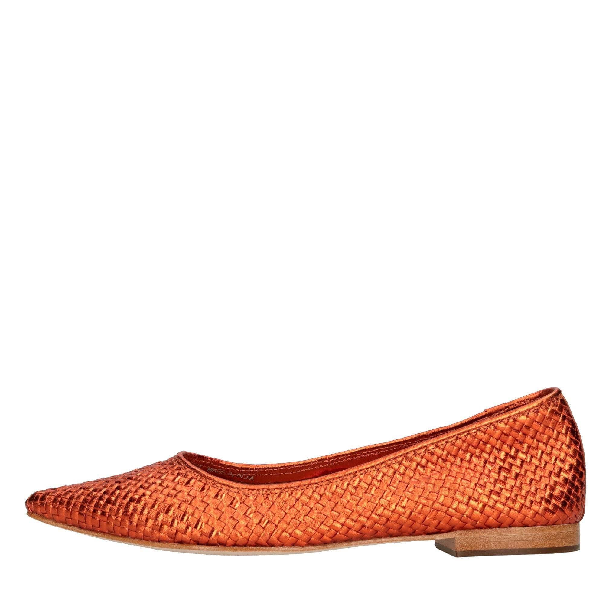 Ballerine in pelle 