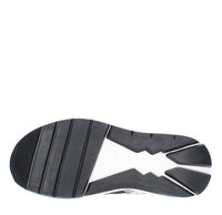 Sneakers in camoscio pelle e tessuto 