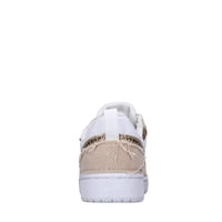Sneakers in ecopelle e tessuto 