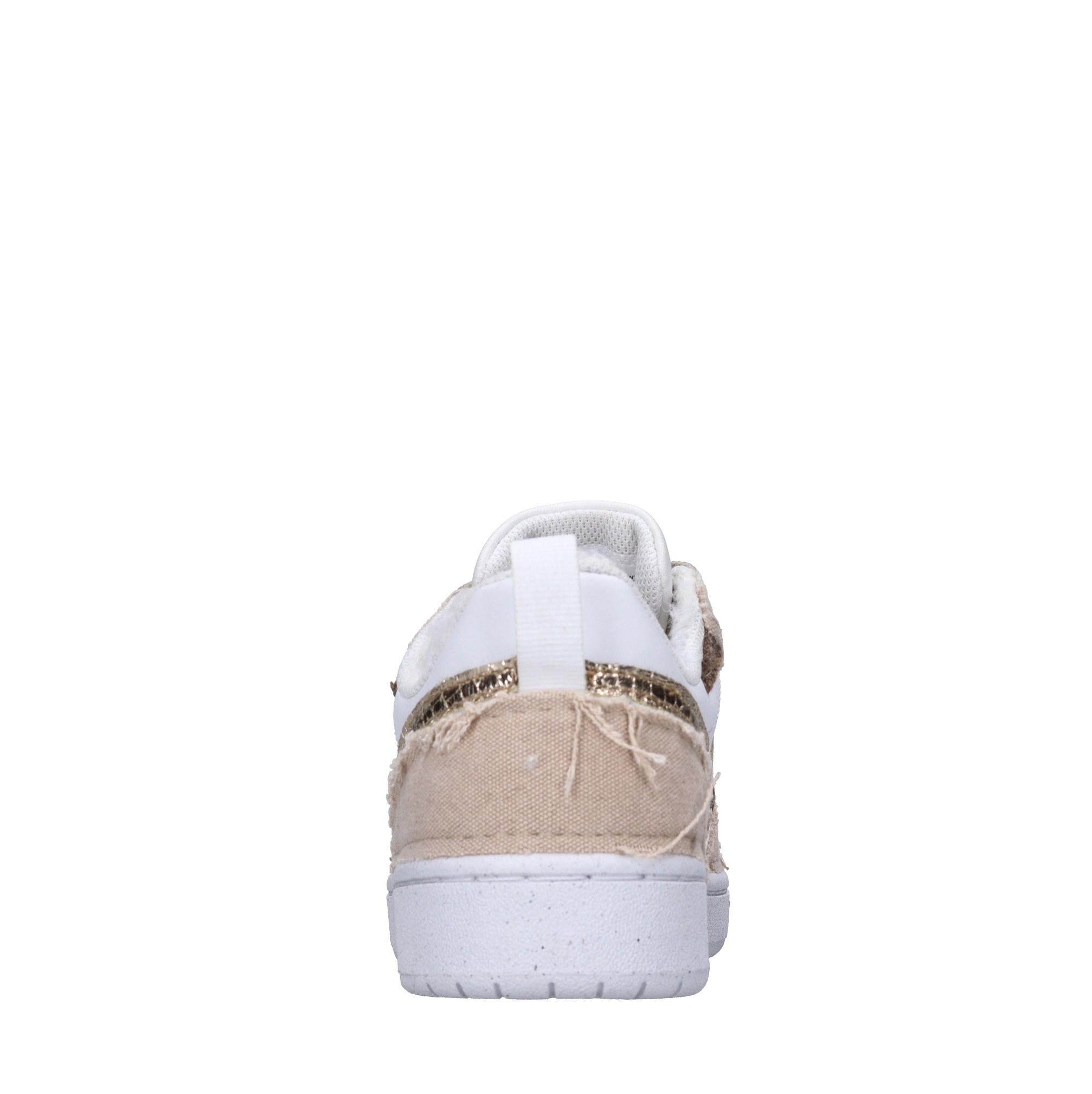 Sneakers in ecopelle e tessuto 
