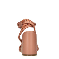 Sandali in pelle e pvc 