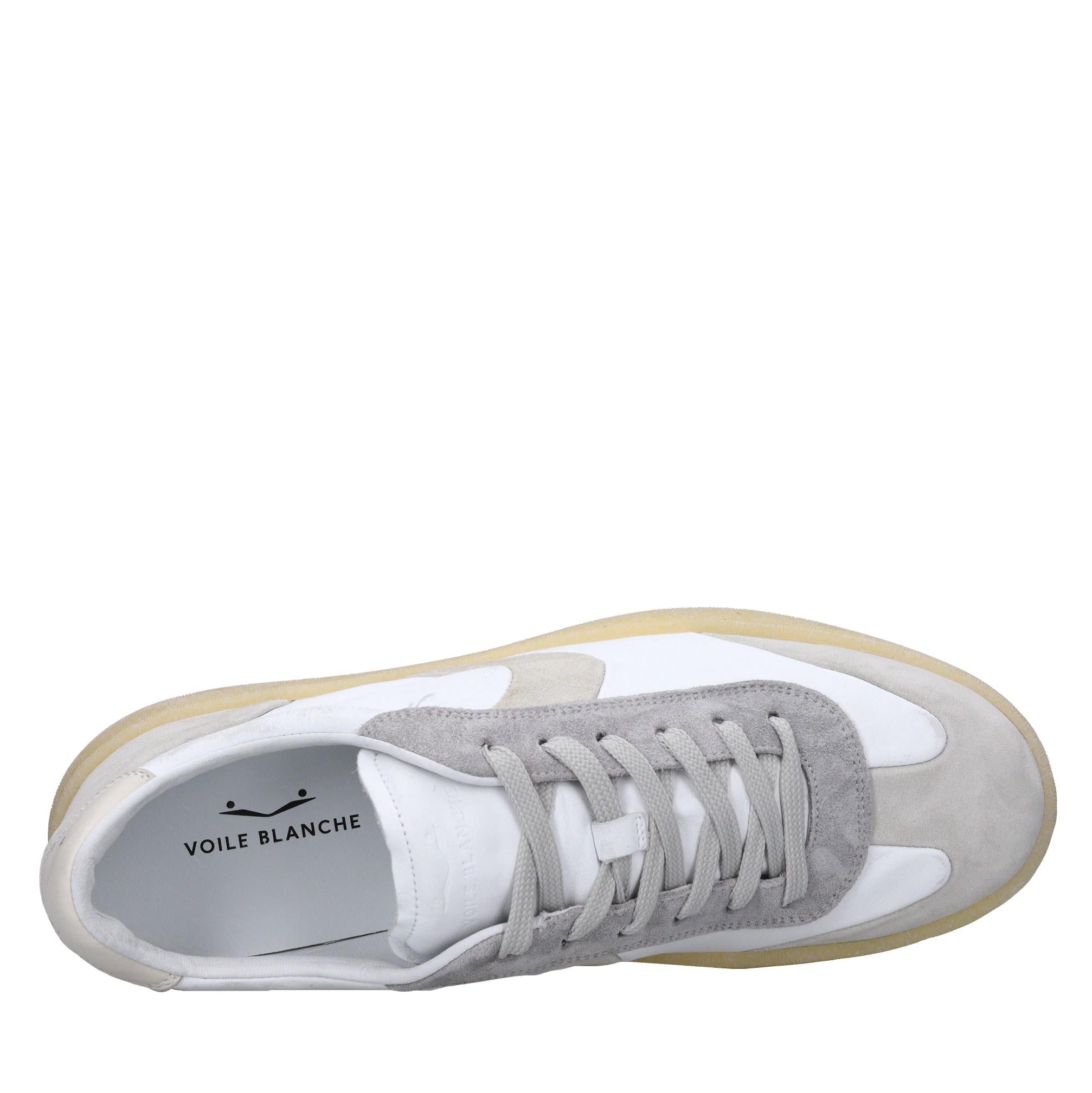 Sneakers in pelle e camoscio 