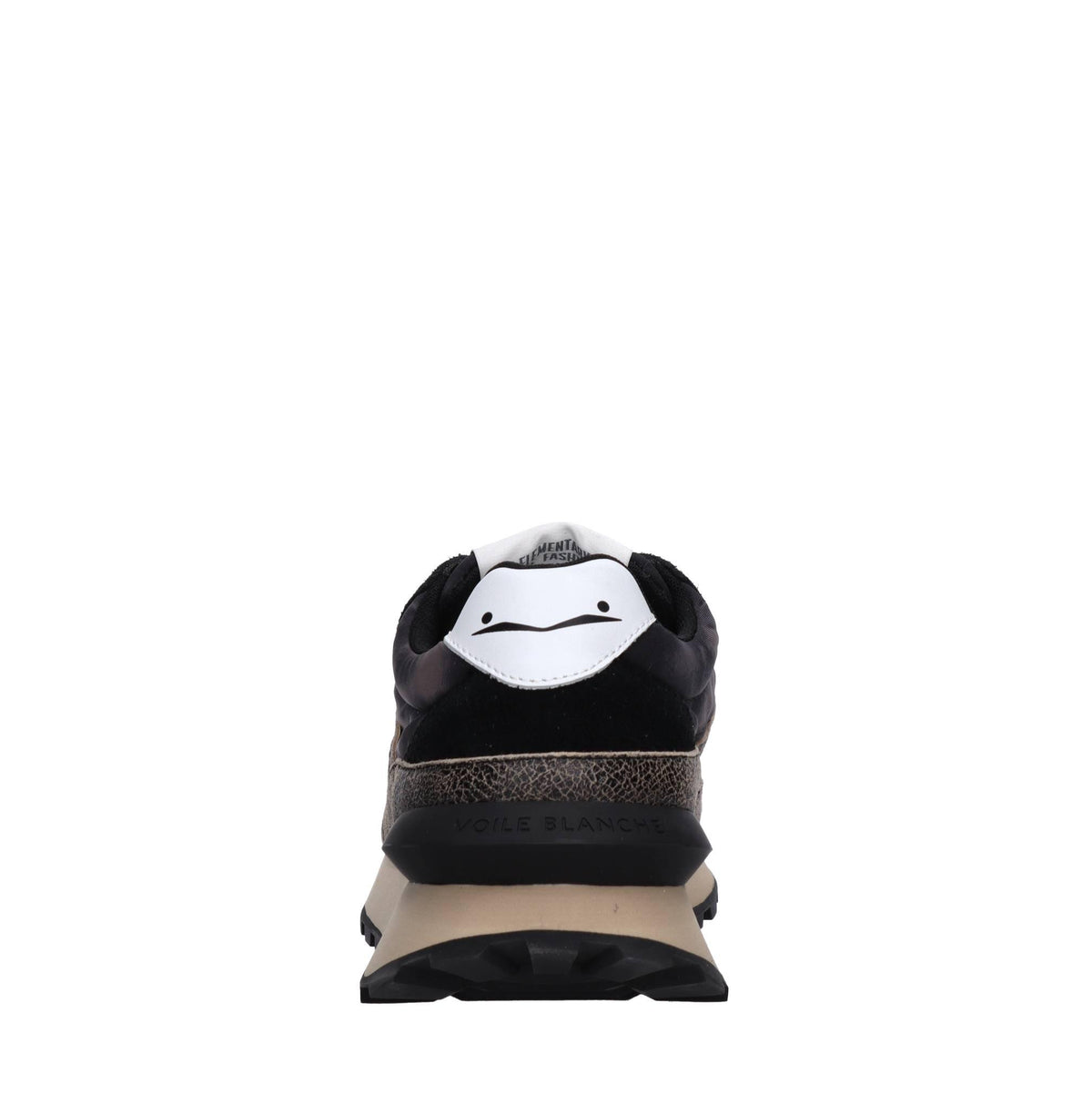 Sneakers in camoscio pelle e tessuto 