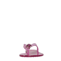 Sandali flat Jelly in PVC e Swarovski 