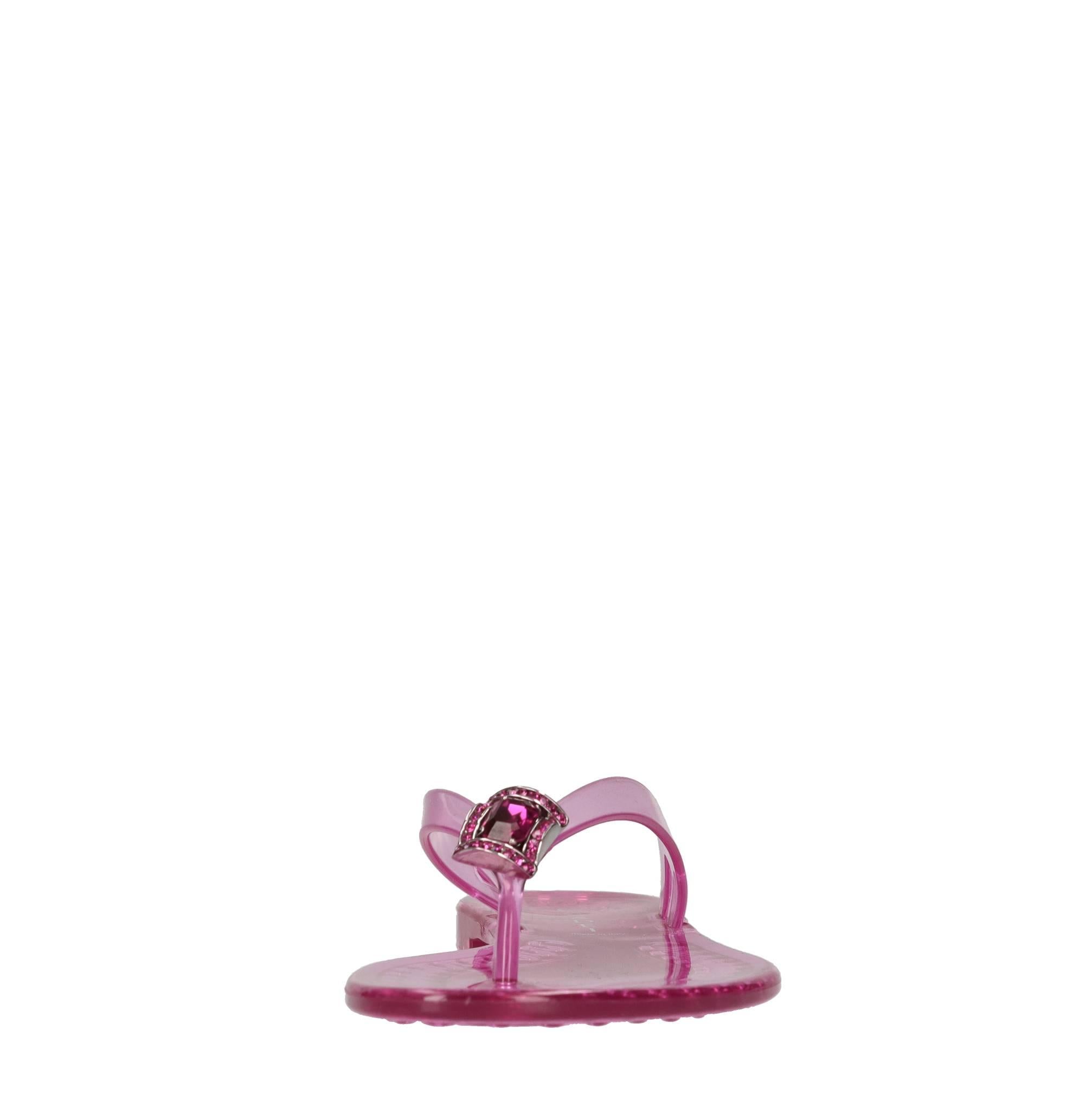 Sandali flat Jelly in PVC e Swarovski 