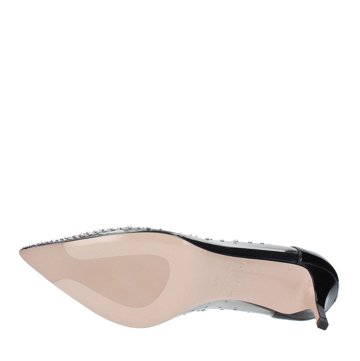 Décolleté in vernice e PVC 