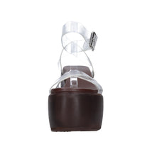 Sandali in plexi 