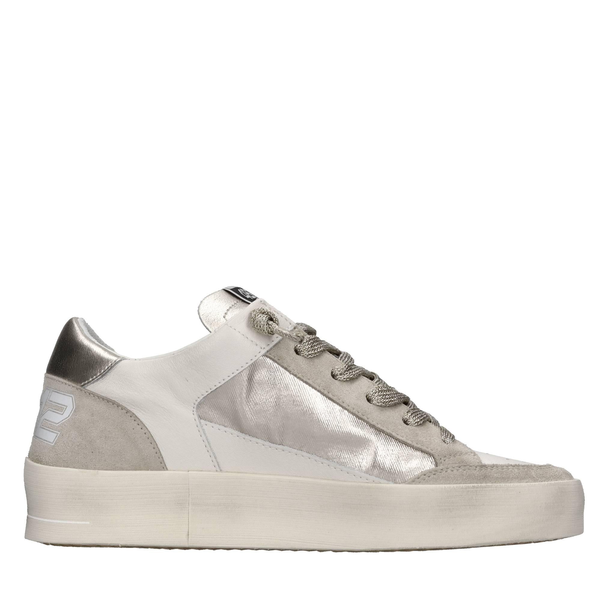 Sneakers in pelle e camoscio 