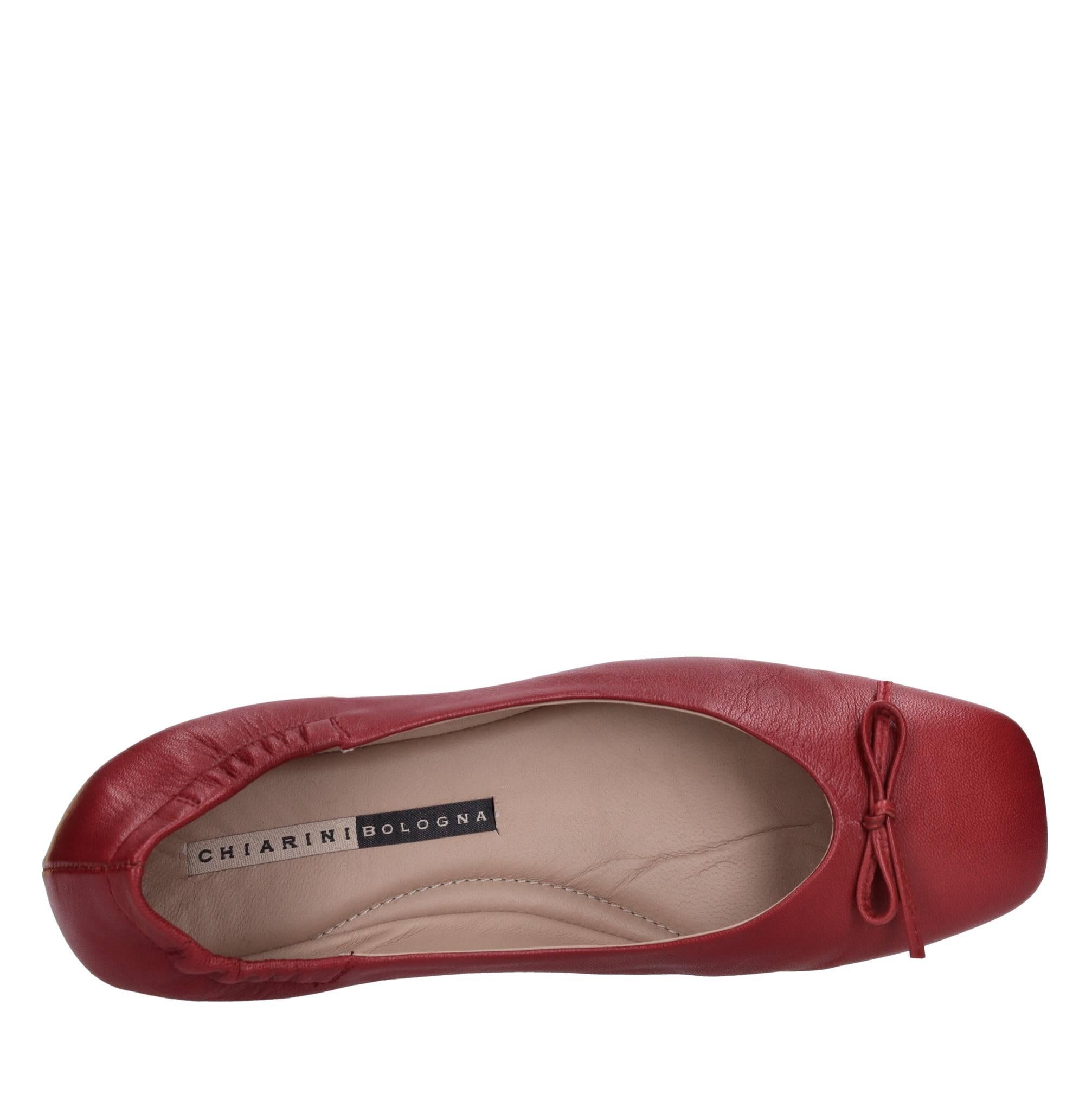 Ballerine in pelle 