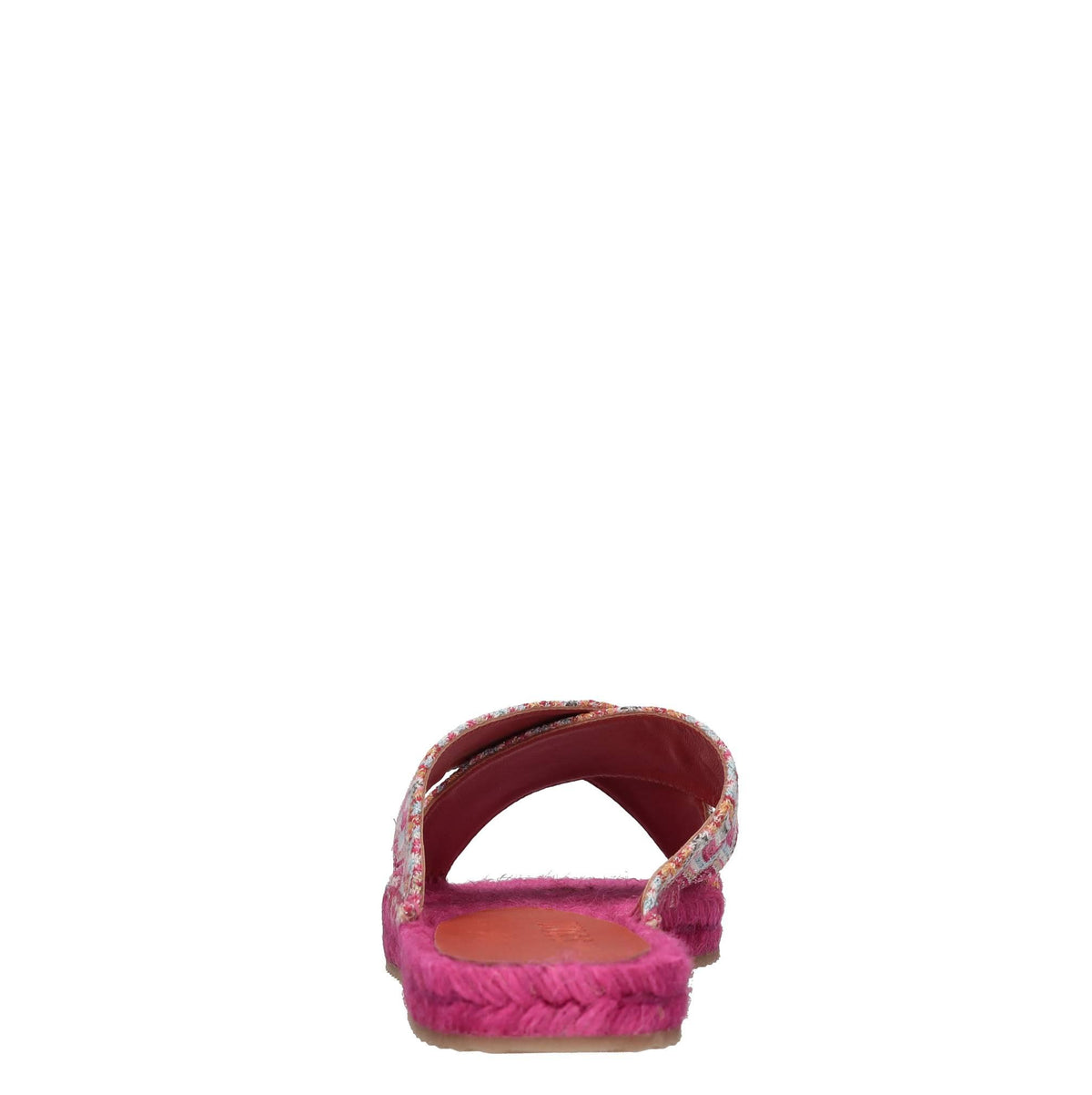 Mules in tessuto zig zag 
