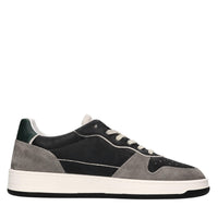 Sneakers in pelle e camoscio 