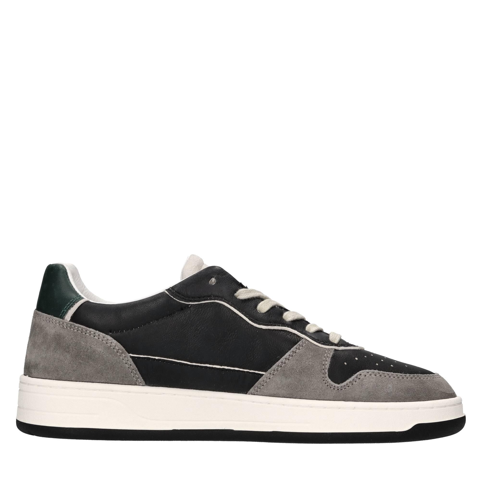 Sneakers in pelle e camoscio 