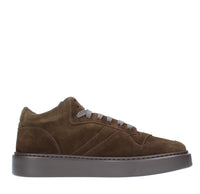 Sneakers MID DOUCAL'S in camoscio 