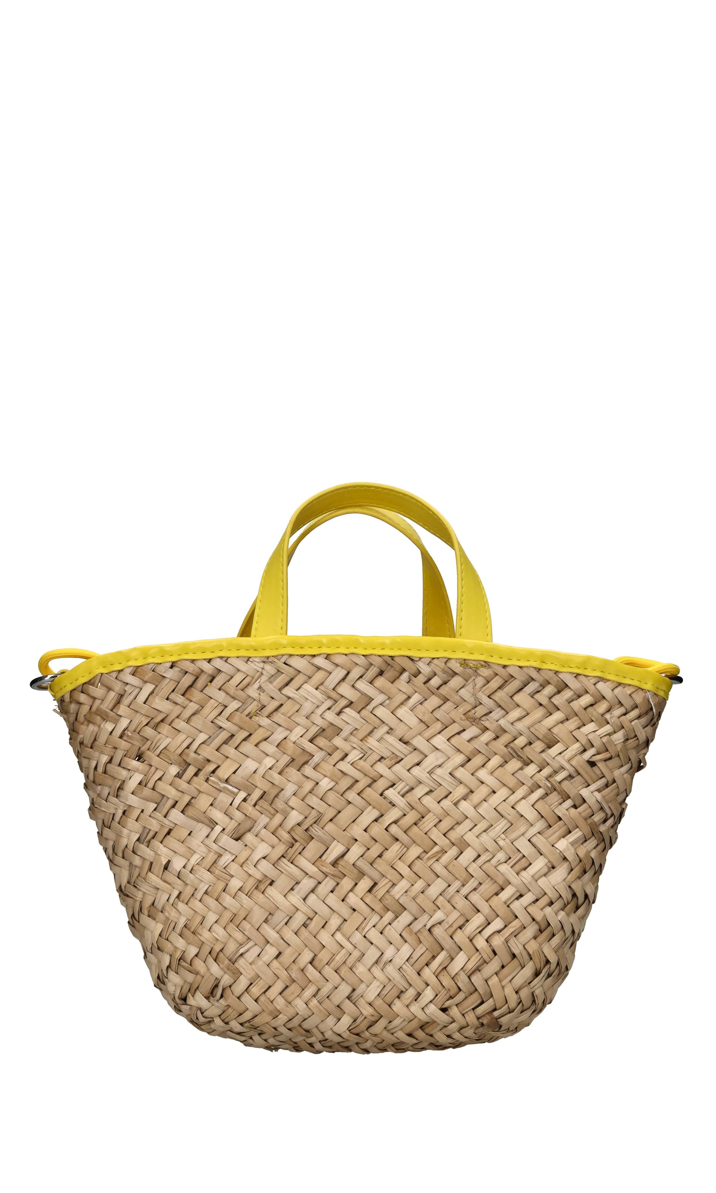 Borsa in fibra vegetale ed ecopelle 