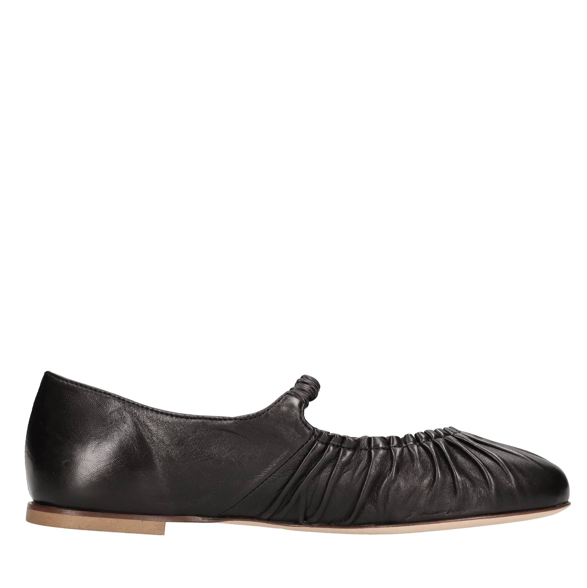 Ballerine in pelle 