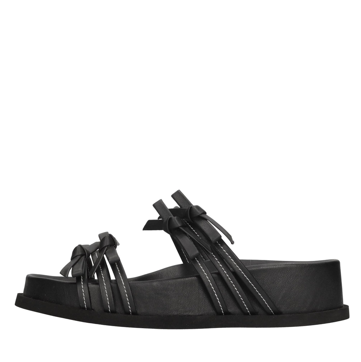 Mules in pelle 