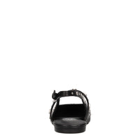 Ballerine slingback Brenda in pelle e borchie 
