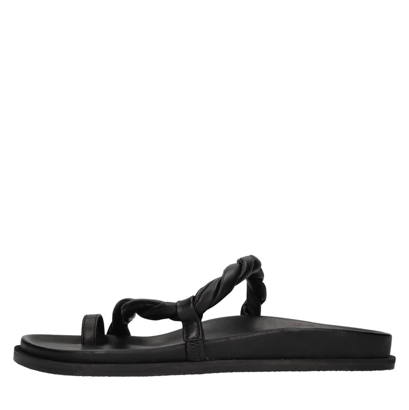 Mules in pelle 