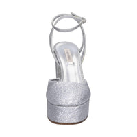 Décolleté slingback glitter 