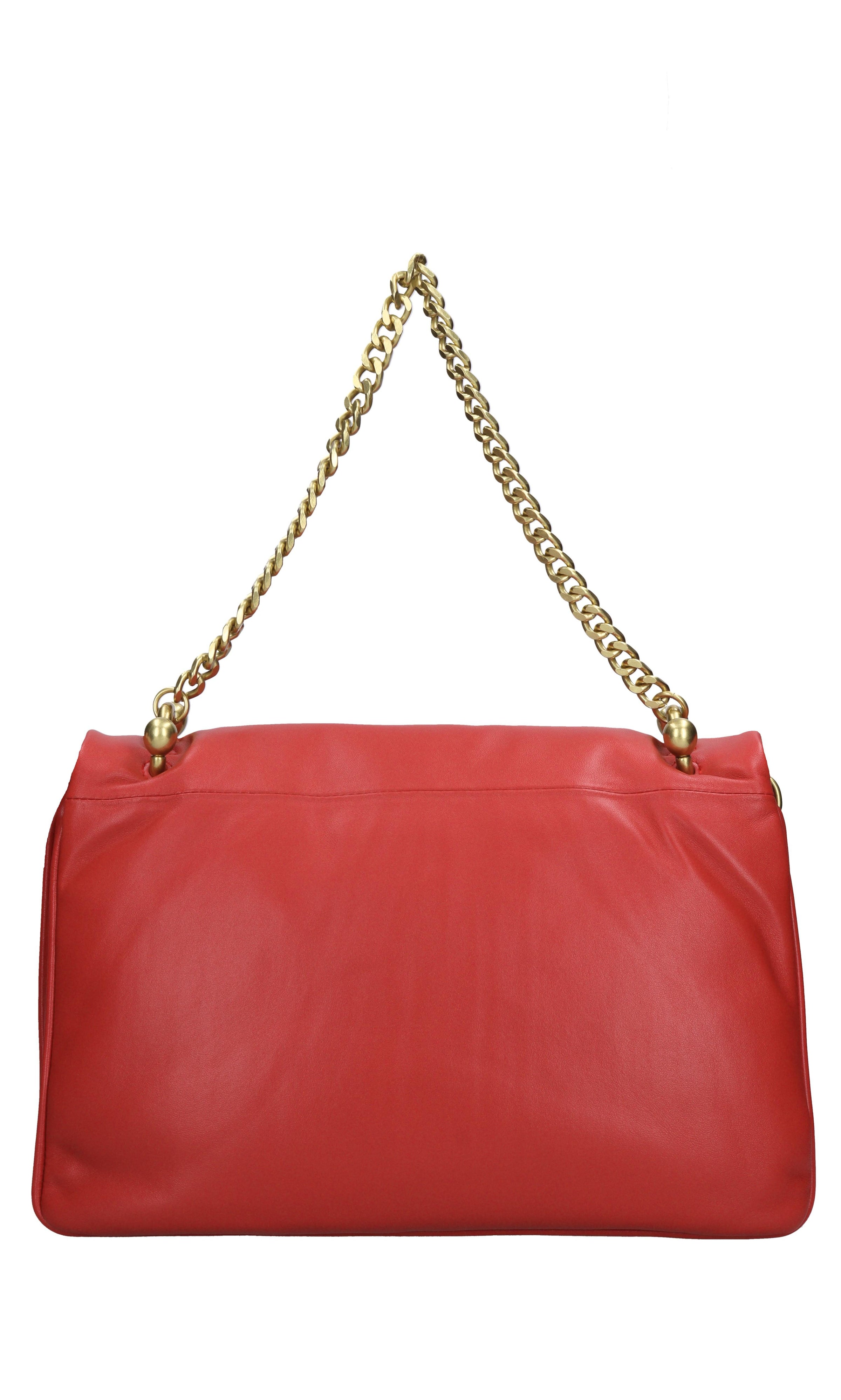 Borsa WOVEN LOGO in pelle 