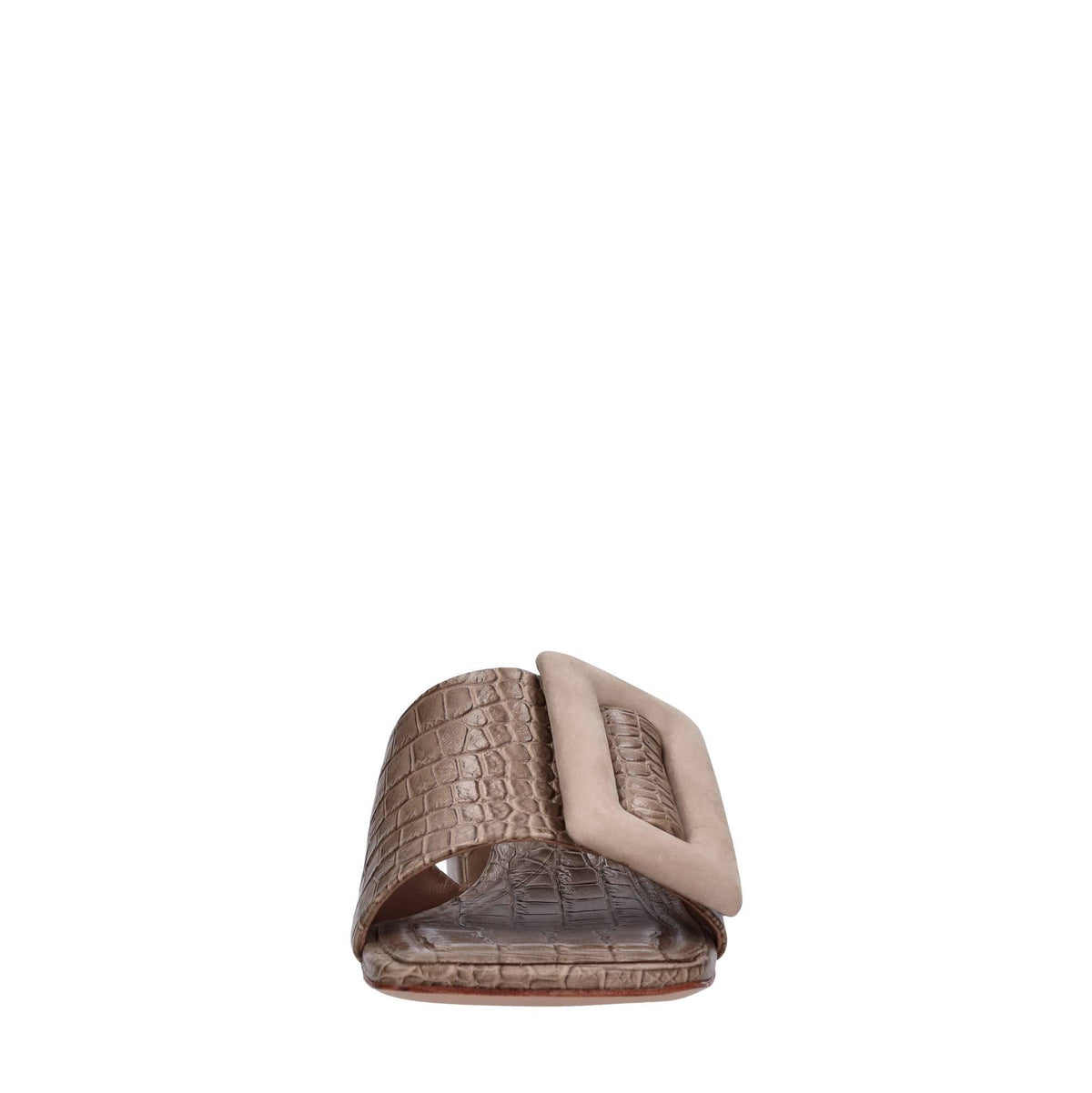 Mules in pelle 