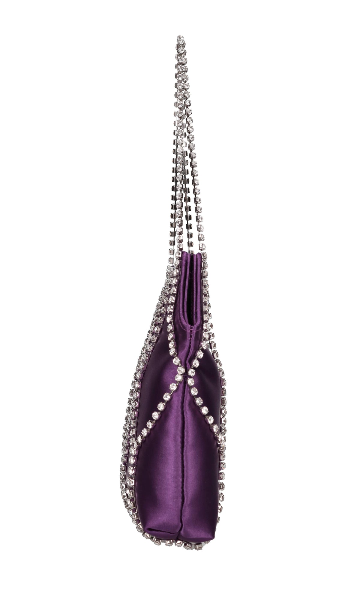 Borsa Kala in raso e strass 