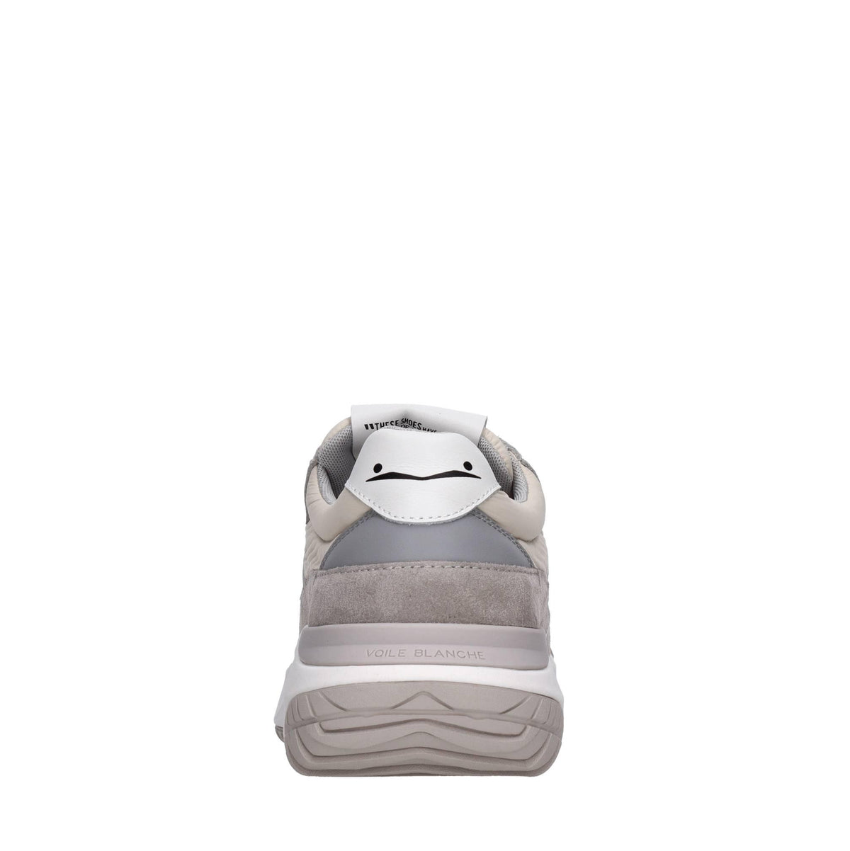 Sneakers in camoscio pelle e tessuto 