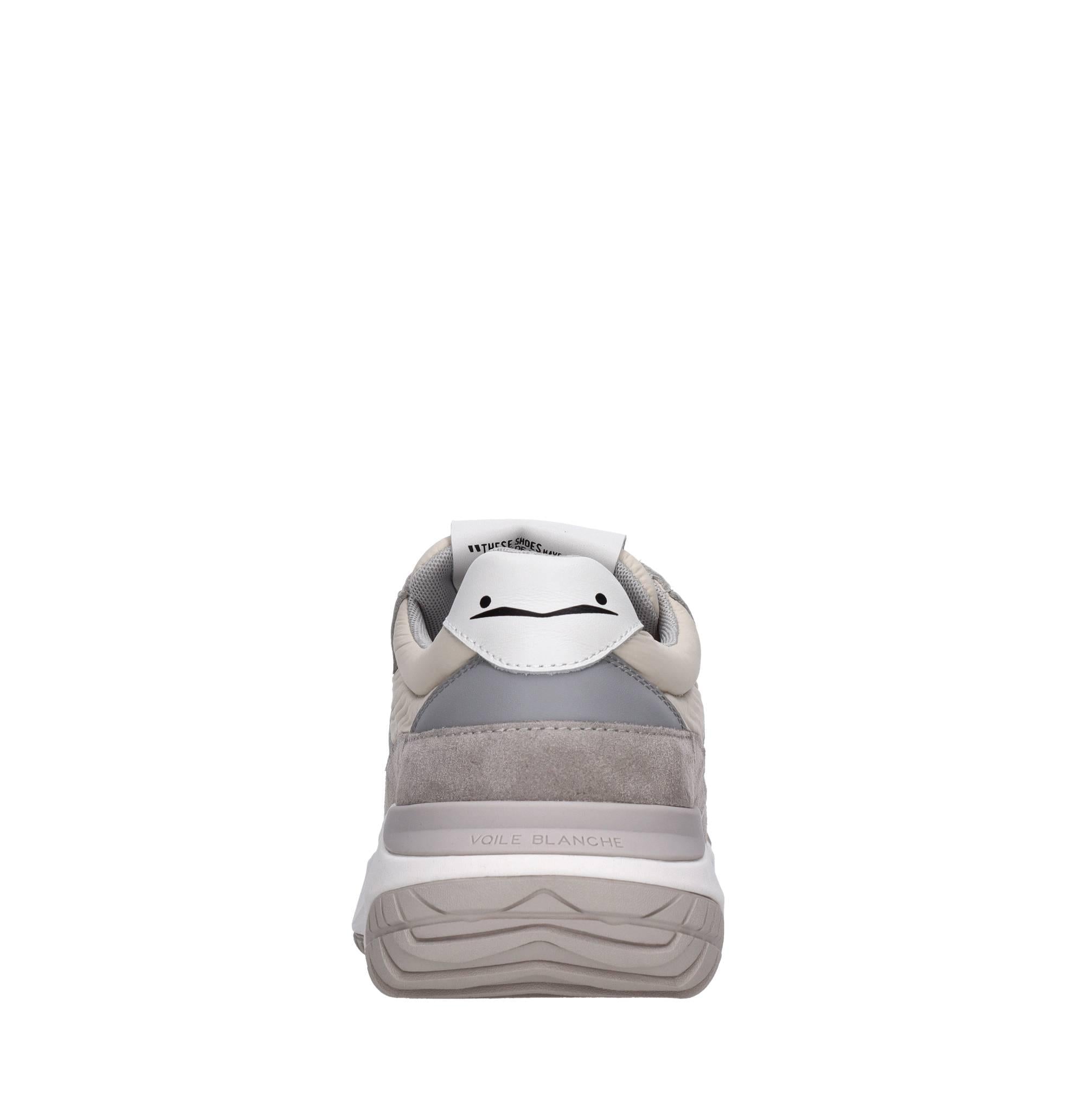 Sneakers in camoscio pelle e tessuto 