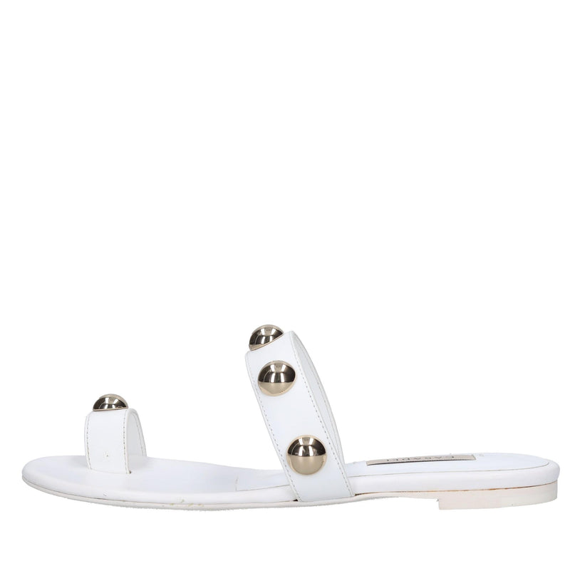 Mules infradito in pelle 