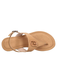 Sandali flat modello SAND in pelle 