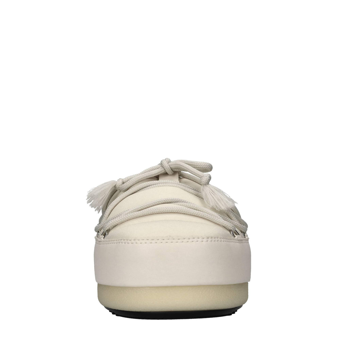 Mules in nylon idrorepellente ed ecopelle 