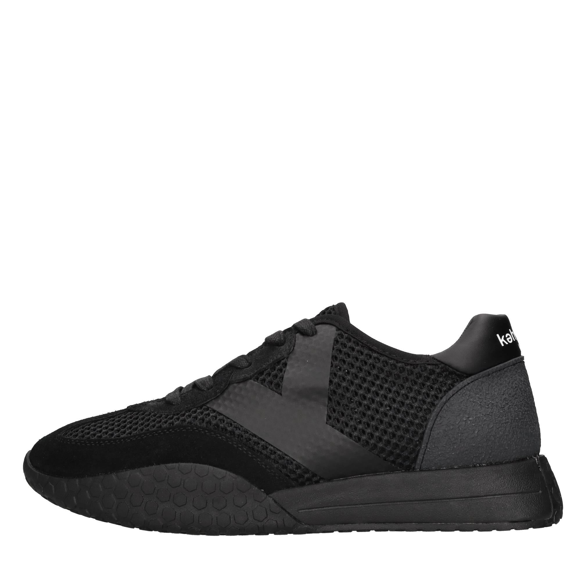 Sneakers in camoscio ecopelle e tessuto 