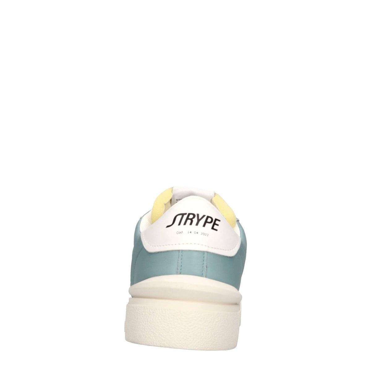 Sneakers in pelle e tessuto 