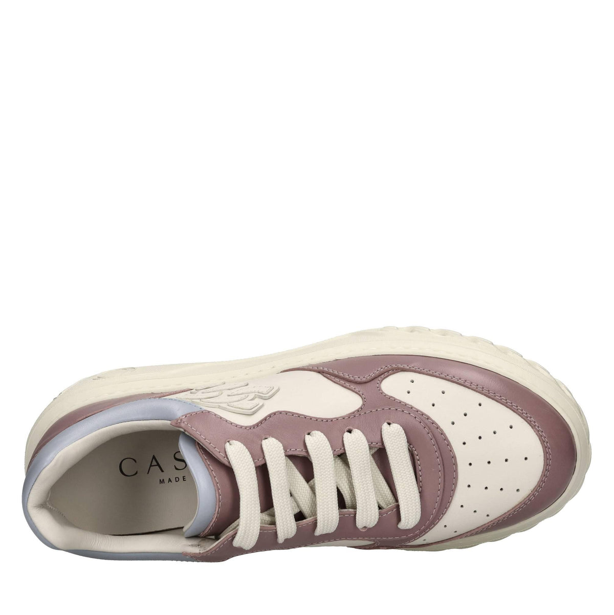 Sneakers Off road in pelle 