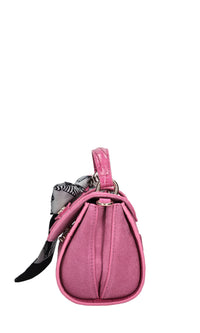 Borsa mini Tempest in camoscio e pelle 