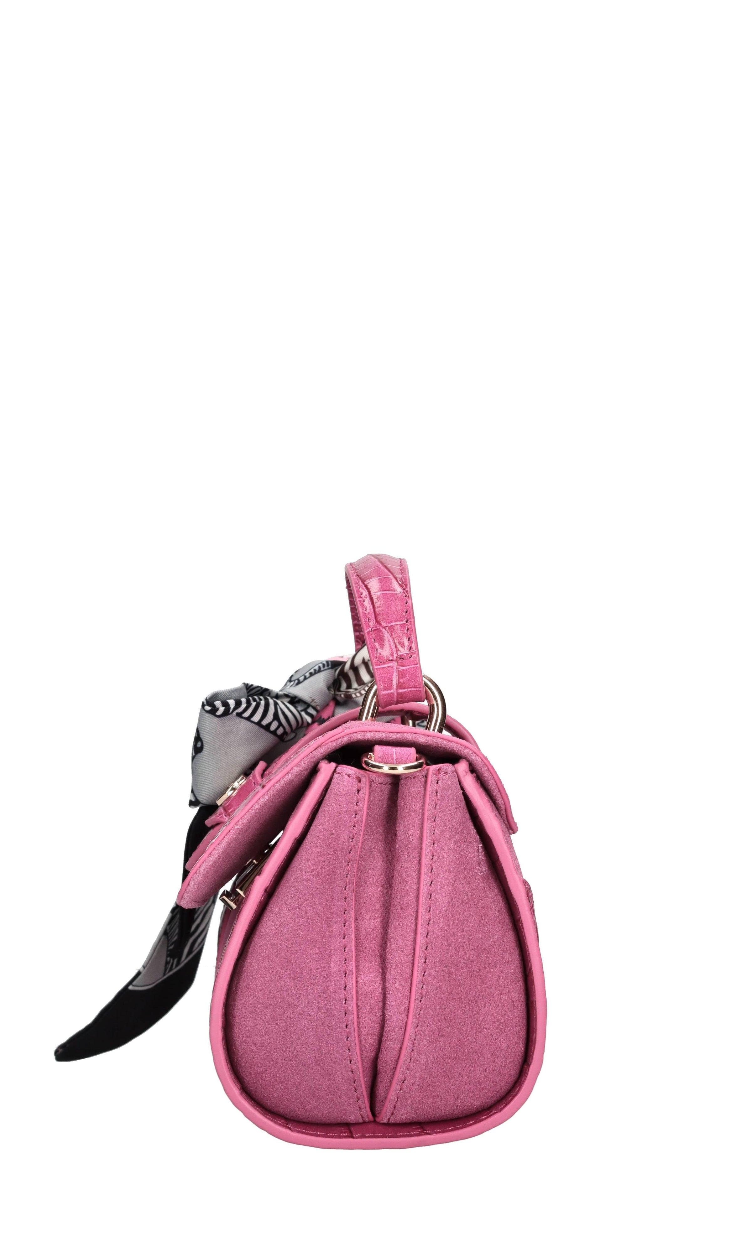 Borsa mini Tempest in camoscio e pelle 