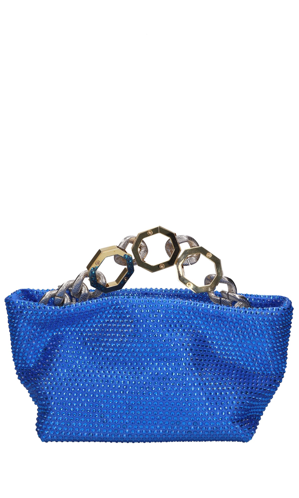 Borsa Jessye in raso e strass 