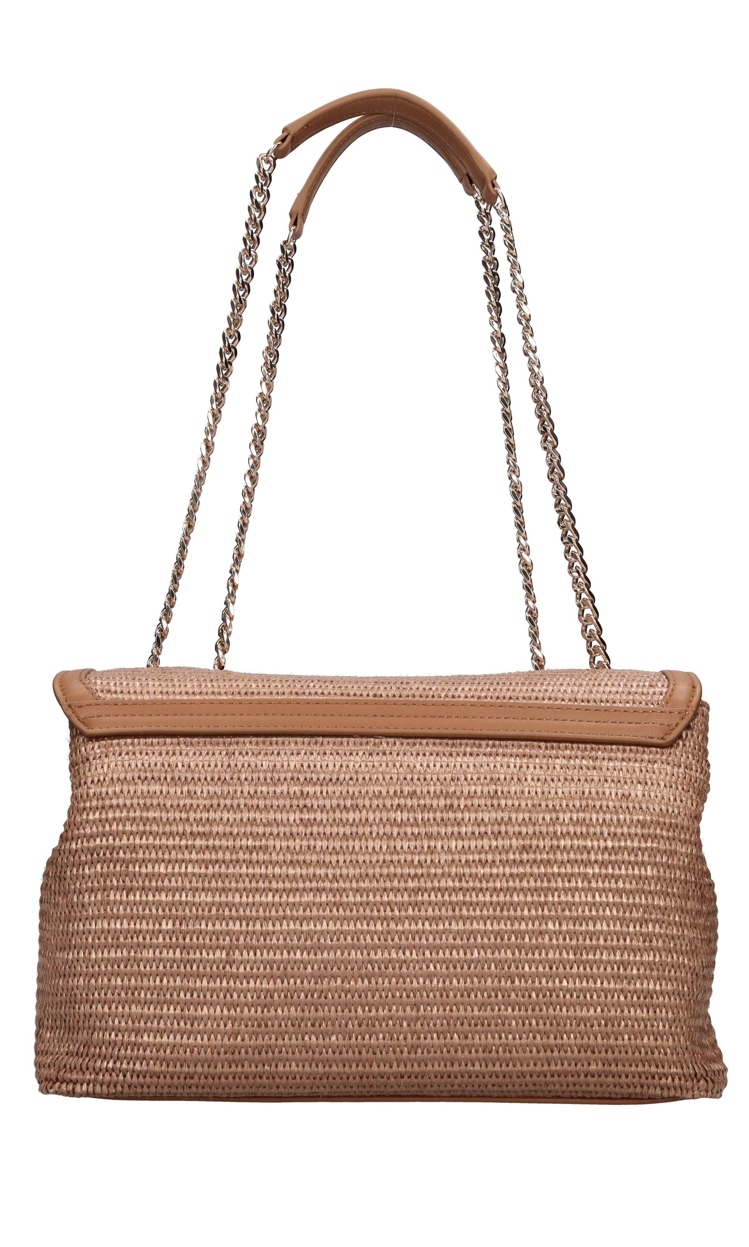 Borsa Malibu in rafia ed ecopelle 