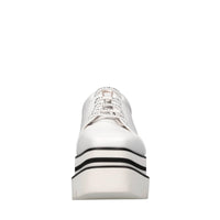 Sneakers Sneak-Elyse in ecopelle e tessuto 