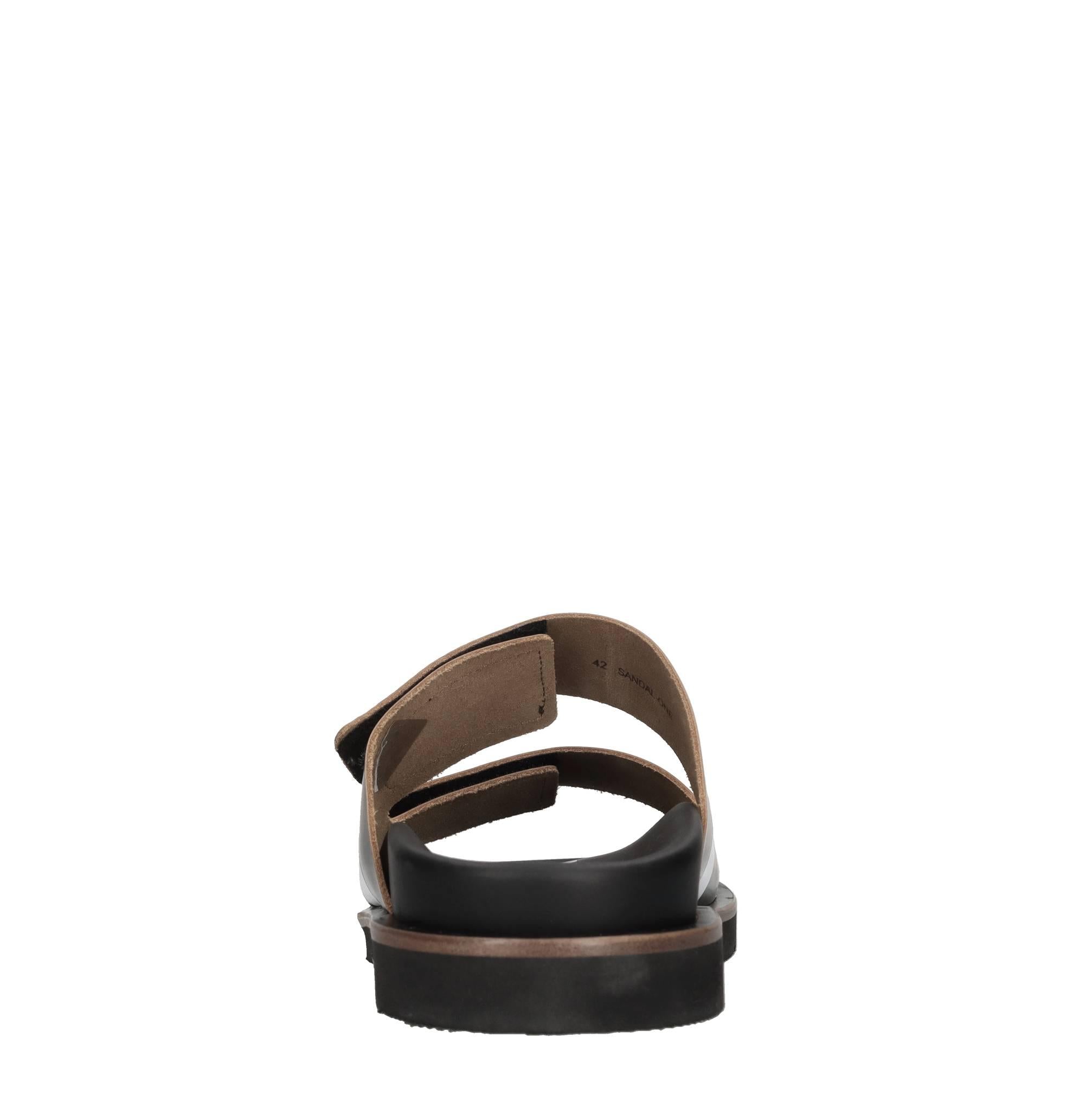 Mules in pelle 
