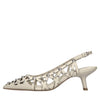 ASH Leather slingback pumps