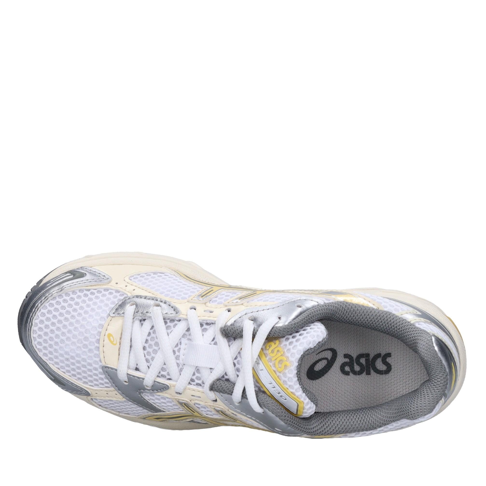 Sneakers in ecopelle e tessuto 