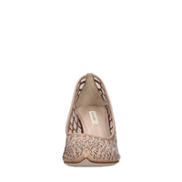 Décolleté Blade in pelle e plexi 